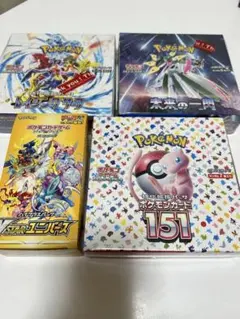 【即日発送】ポケモンカード　151 シュリンク付き&その他ボックス