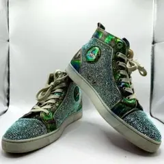 Christian Louboutin Python スワロフスキー スニーカー