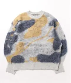 ungrid シャギージャガードニット フリーサイズ　カラフル