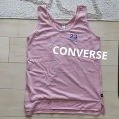 コンバース　CONVERSE　ピンク　タンクトップ