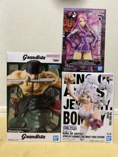 Grandista ロロノア・ゾロ & ジュエリー・ボニー フィギュアセット
