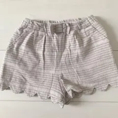 プティマイン♡ スカラップショートパンツ　90cm