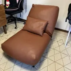 LOWYA 1人掛け リクライニングソファ 42段ギア