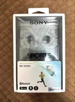 ソニー　ワイアレスイヤホン　ブラック WF-SP900