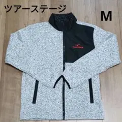 ​【美品】ツアーステージ フルジップ ジャケット M 黒 ストレッチのサムネイル