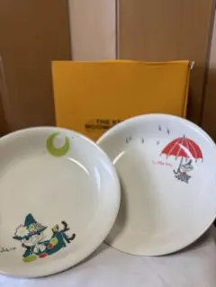 未使用 ムーミン パスタ カレー皿 2枚セット×3 スナフキン&リトルミィ Amazon｜山加商店 MOOMIN (ムーミン) パスタ皿 カレー皿 直径
