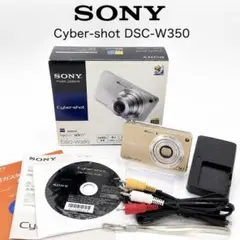 SONY DSC-W350 デジカメ 1410万画素 動作品 付属品完備のサムネイル