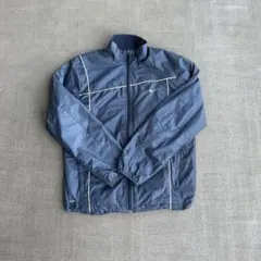 Nike CLIMA-FIT ダークブルー Mサイズ ナイロンジャケット