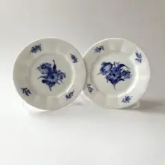ロイヤルコペンハーゲン ブルーフラワー カーブ アンギュラー プレート2枚②