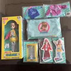 リカちゃんくじ本体入り7点セット【Rika Chan seven set】