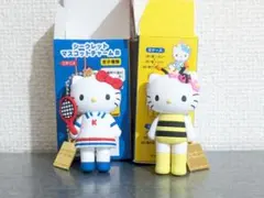 ハローキテイ展　グッズ シークレットマスコットチャームB テニス　ハチ