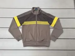 00s old adidas トラックジャケット ブラウン イエローのサムネイル
