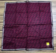 新品・未使用 FENDI ズッカ柄 ハンカチ バンダナ
