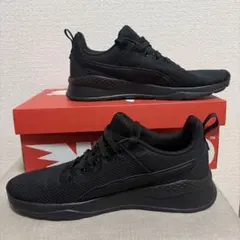 PUMA アンザランライト　27.0cm ブラック×ブラック