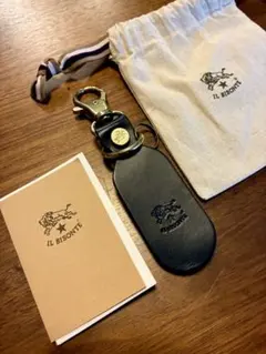 IL BISONTE レザー キーホルダー