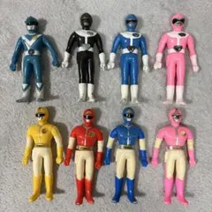 【当時物】ポピー ソフビ 戦隊 まとめ売り セット 昭和 レトロのサムネイル