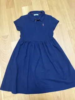 familiar ネイビー 半袖ワンピース　140