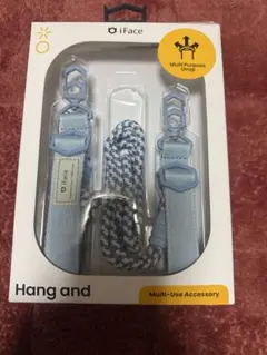 iFace マルチユースショルダーストラップライトブルー