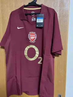 NIKE アーセナル 04-05 O2 ユニフォーム ボルドー - メルカリ