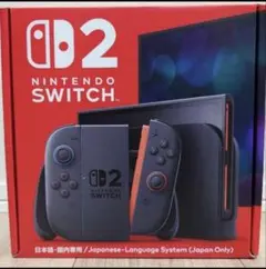 新品未開封 Nintendo Switch 2 日本語専用 本体 保証書付き