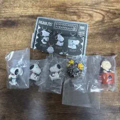 ☆PEANUTS コーヒースタンドスタイル　フィギュアマスコット③ 5個セット