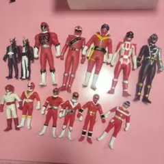 戦隊ヒーロー フィギュア 13体セット