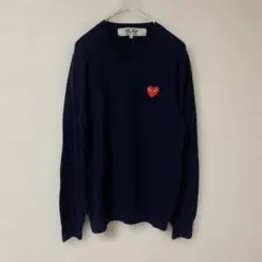 プレイコモデイギャルソン　メンズVネックセーター 2026年最新】play comme des garcons vネックセーターの人気アイテム