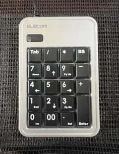 ELECOM USB テンキー TK-TCM003 SV