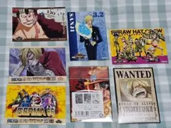 ワンピース ジャンボカードダス ビジュアルアートファイル 16種まとめ