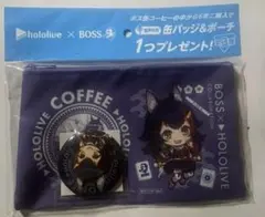 SUNTORY BOSS × HOLOLIVE 缶バッジ&ポーチ 全3種セット