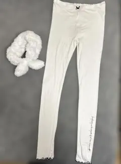 gelato pique フリース ヘアバンドとスパッツのセット