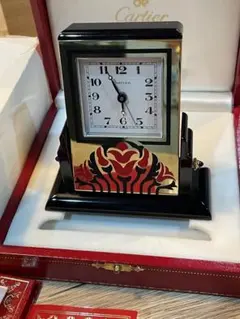 Cartier カルティエ コリゼ アラーム クロック 置時計　稼働確認済み Cartier カルティエ コリゼ アラーム クロック 置時計 稼働確認済み