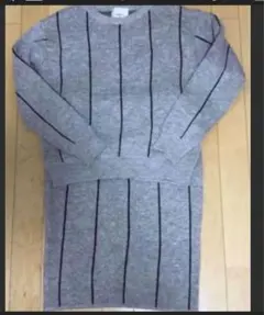 EGOISTストライプニットセットアップ