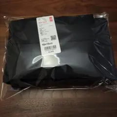 ユニクロ ヒートテックライニングパデッドマフラー ブラック 新品未使用