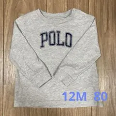 Ralph Lauren Polo ロゴ長袖Tシャツ 12M