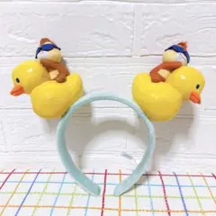 TDR スイスイサマー チップ&デール あひる カチューシャ