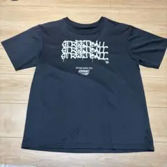 ブラックTシャツとナイキブルーショーツセット