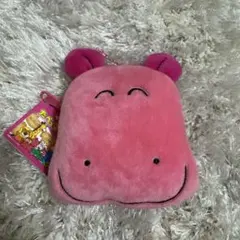 たべっ子どうぶつフェイスポーチ付きエコバッグ かば