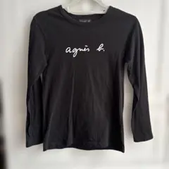 agnès b. ブラック 長袖Tシャツ T1