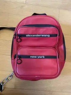 [希少]alexander wangアレキサンダーワン　リュック赤のサムネイル