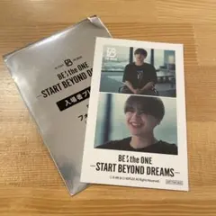 BE:FIRST 映画 入場特典 フォトカード MANATO マナト