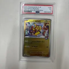 psa5 フクオカのピカチュウ プロモカード