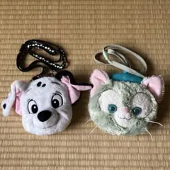 ディズニーリゾート　パスケース付きポシェット コインケース　セット