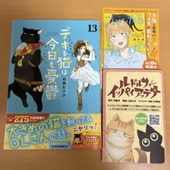 デキる猫は今日も憂鬱 13 初版 帯付き チラシ付き 漫画 山田ヒツジのサムネイル