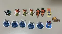 ズートピア　貼ってはがせるエコワッペン14点セット