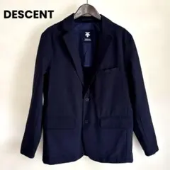 DESCENT デサント テーラードジャケット　size M navyのサムネイル