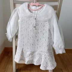 卒園式衣装　入園式衣装　フォーマルドレス　 ホワイトドレス