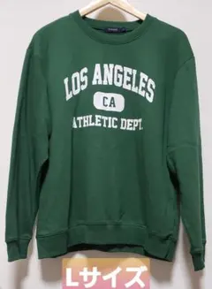 グラソス アソートフロントプリント トレーナー L スウェット ロサンゼルスロゴ