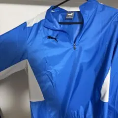 PUMA ピステ・ウィンドブレーカー M 青