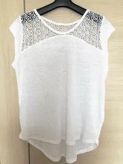 OLD NAVY レース切り替え 半袖カットソーのサムネイル